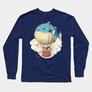 The Fish and Mermaid Long Sleeve T-Shirt